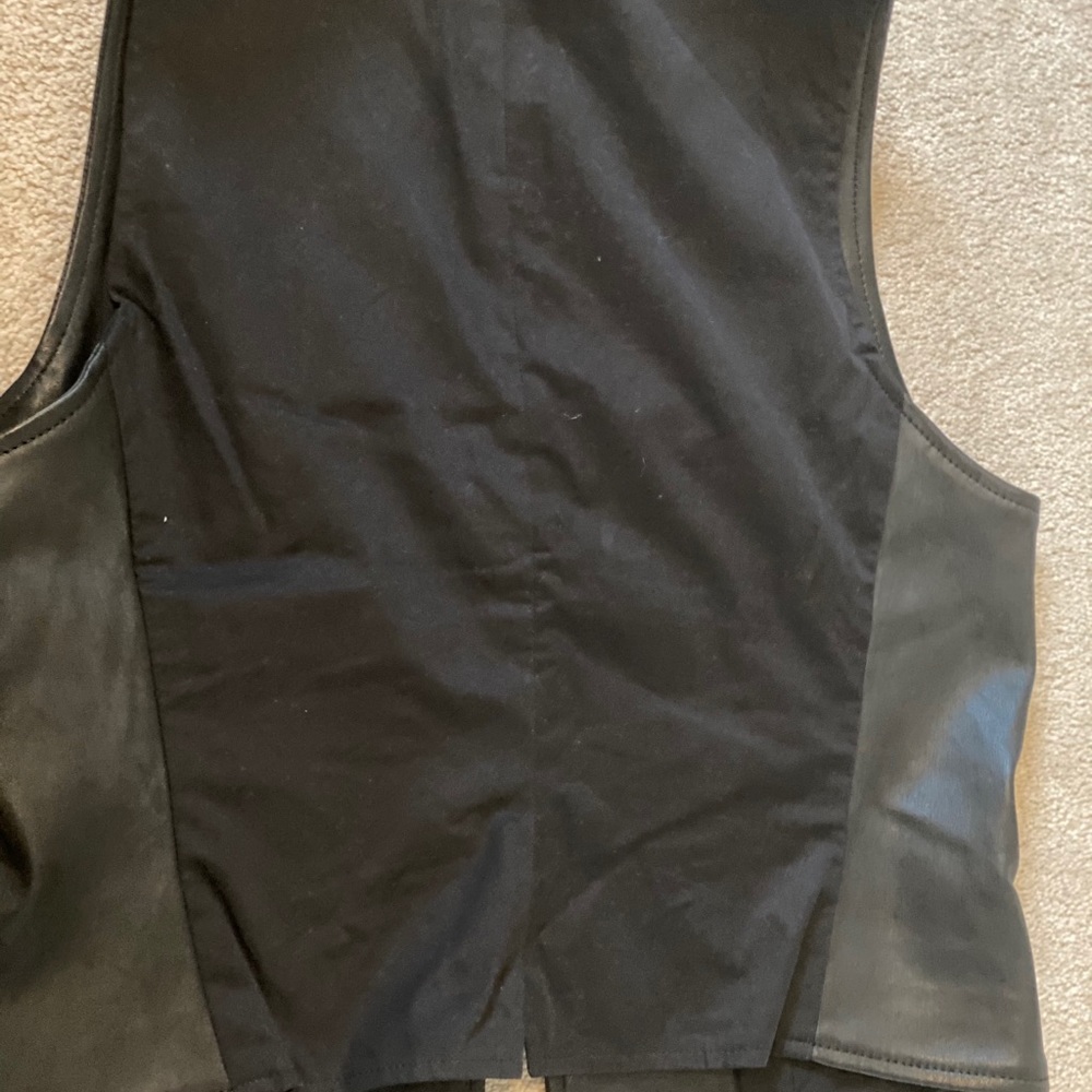 Ralph Lauren Pure leather vest for women - Picture 4 of 4
